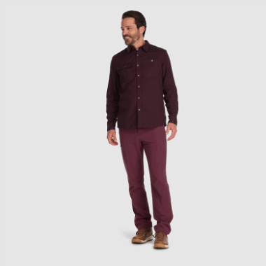 Outdoor Research Men's Feedback Flannel Shirt Kalamata