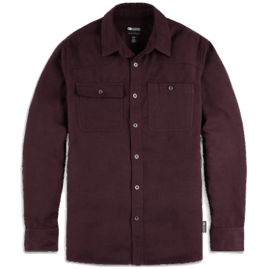 Outdoor Research Men's Feedback Flannel Shirt Kalamata