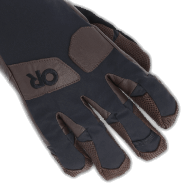 Outdoor Research Men's Extravert Gloves Black/Chocolate Natural