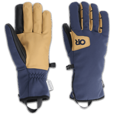Outdoor Research Men's Stormtracker Gore-Tex® Infinium™ Sensor Gloves Naval Blue