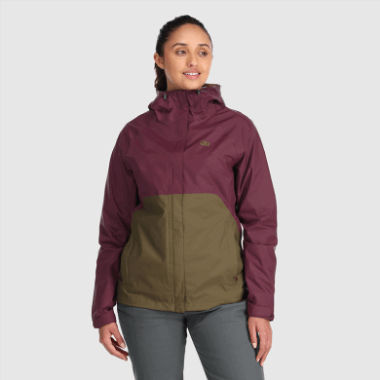 Outdoor Research Women's Apollo Rain Jacket Black