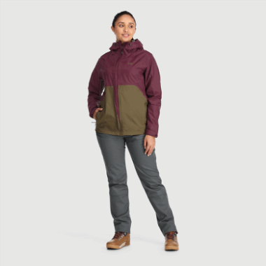 Outdoor Research Women's Apollo Rain Jacket Black