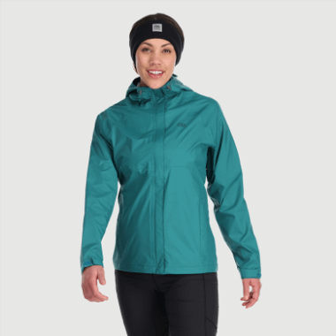 Outdoor Research Women's Apollo Rain Jacket Deep Lake