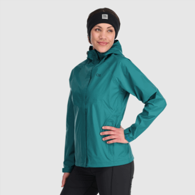 Outdoor Research Women's Apollo Rain Jacket Deep Lake