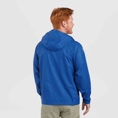 Outdoor Research Men's Apollo Rain Jacket Classic Blue