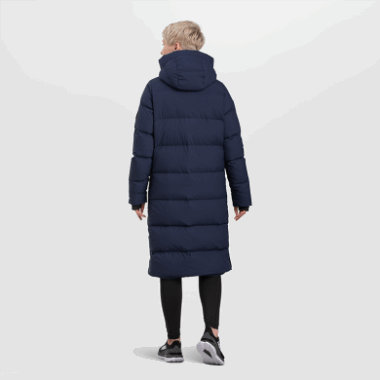 Outdoor Research Women's Coze Down Parka Naval Blue