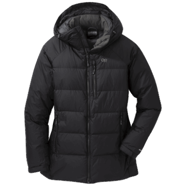 Outdoor Research Women's Super Alpine Down Parka Black