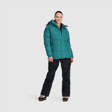 Outdoor Research Women's Super Alpine Down Parka Black