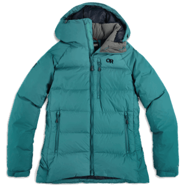 Outdoor Research Women's Super Alpine Down Parka Deep Lake