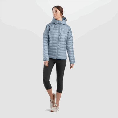 Outdoor Research Women's Helium Down Hoodie Arctic