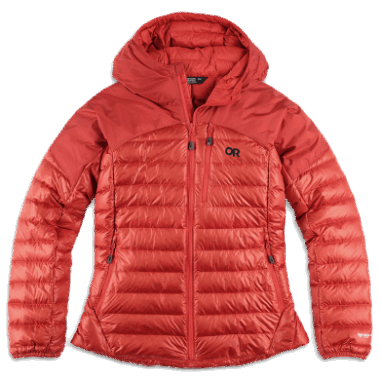 Outdoor Research Women's Helium Down Hoodie Cranberry