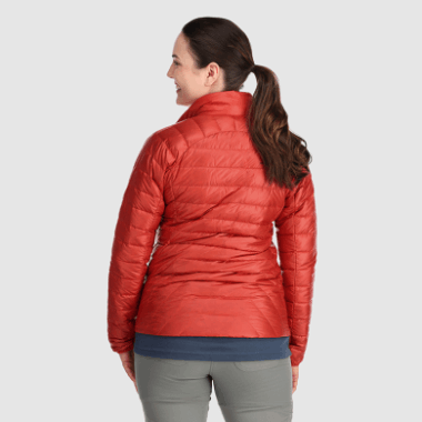 Outdoor Research Women's Helium Down Jacket Cranberry