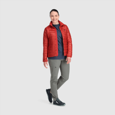 Outdoor Research Women's Helium Down Jacket Cranberry