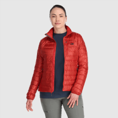 Outdoor Research Women's Helium Down Jacket Cranberry