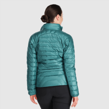 Outdoor Research Women's Helium Down Jacket Deep Lake