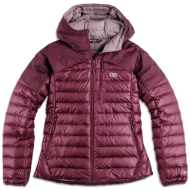 Outdoor Research Women's Helium Down Hoodie-Plus Kalamata