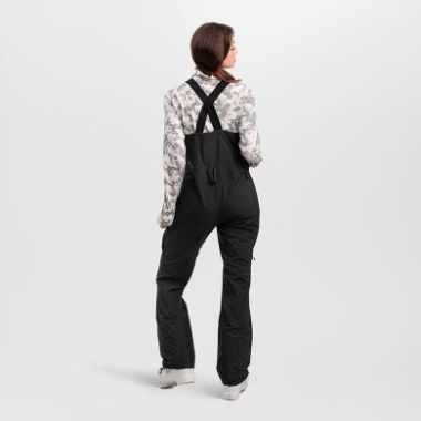 Outdoor Research Women's Carbide Bibs Solid Black