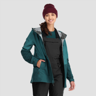 Outdoor Research Women's Carbide Jacket Deep Lake/Treeline
