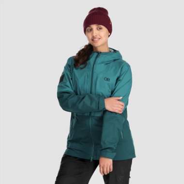Outdoor Research Women's Carbide Jacket Deep Lake/Treeline