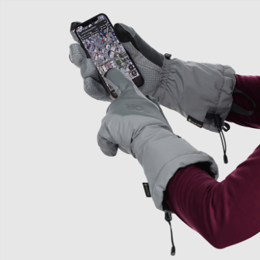 Outdoor Research Women's Super Couloir Gore-Tex® Sensor Gloves Light Pewter