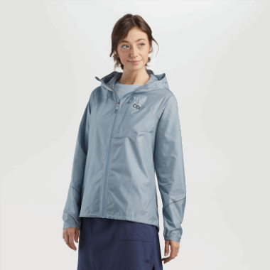 Outdoor Research Women's Helium Rain Jacket Arctic