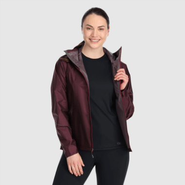 Outdoor Research Women's Helium Rain Jacket Kalamata