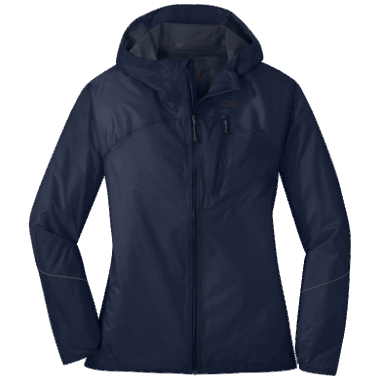 Outdoor Research Women's Helium Rain Jacket Naval Blue