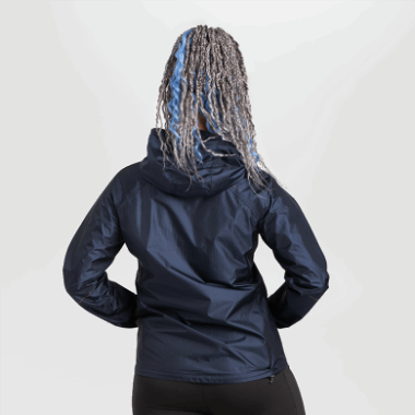 Outdoor Research Women's Helium Rain Jacket Naval Blue