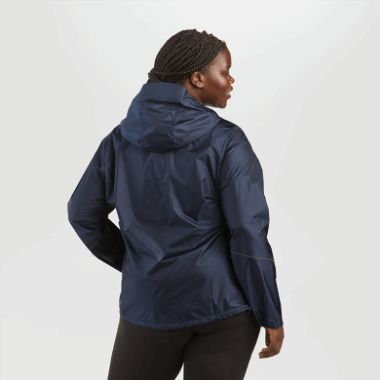 Outdoor Research Women's Helium Rain Jacket Naval Blue