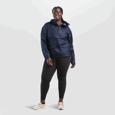 Outdoor Research Women's Helium Rain Jacket Naval Blue