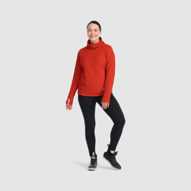 Outdoor Research Women's Trail Mix Cowl Pullover Cranberry