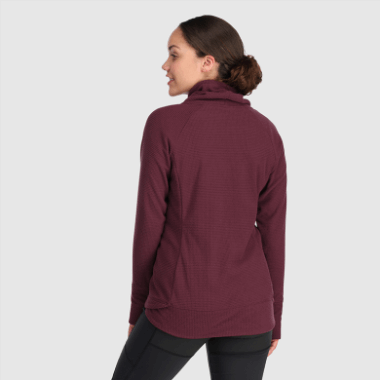 Outdoor Research Women's Trail Mix Cowl Pullover Kalamata