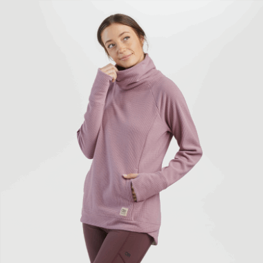 Outdoor Research Women's Trail Mix Cowl Pullover Moth