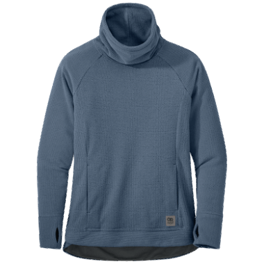 Outdoor Research Women's Trail Mix Cowl Pullover Nimbus