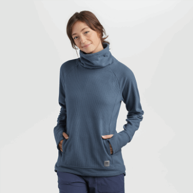 Outdoor Research Women's Trail Mix Cowl Pullover Nimbus