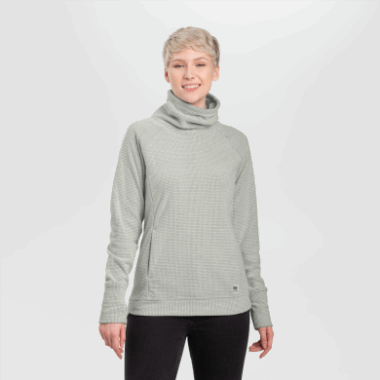 Outdoor Research Women's Trail Mix Cowl Pullover Sand