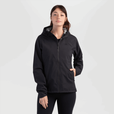 Outdoor Research Women's Motive Ascentshell Jacket Black
