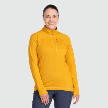 Outdoor Research Women's Vigor Quarter Zip Larch