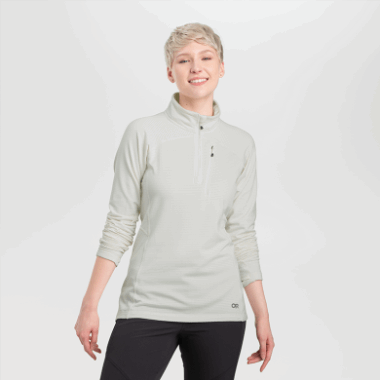 Outdoor Research Women's Vigor Quarter Zip Snow