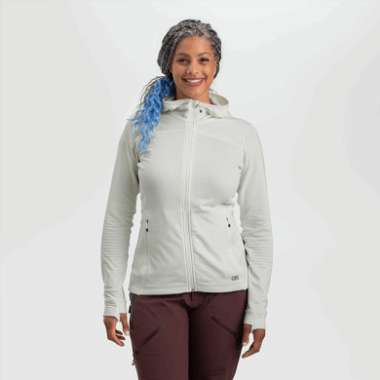 Outdoor Research Women's Vigor Full Zip Hoodie Snow
