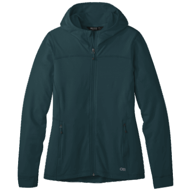 Outdoor Research Women's Vigor Full Zip Hoodie Treeline