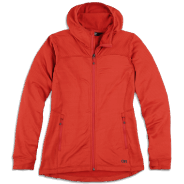 Outdoor Research Women's Vigor Full Zip Hoodie-Plus Cranberry