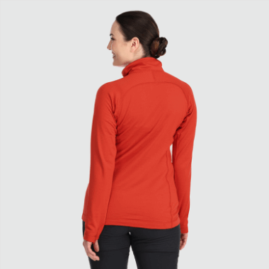 Outdoor Research Women's Vigor Half Zip-Plus Cranberry