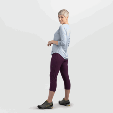 Outdoor Research Women's Argon L/S Tee Titanium