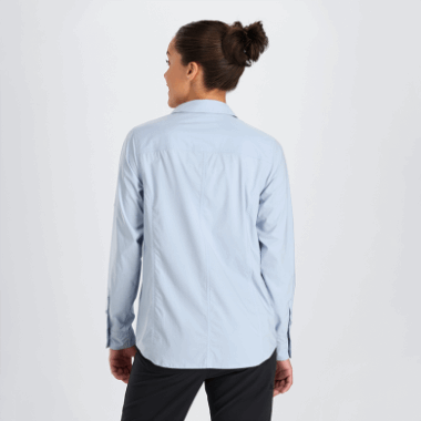 Outdoor Research Women's Way Station Long Sleeve Shirt Arctic