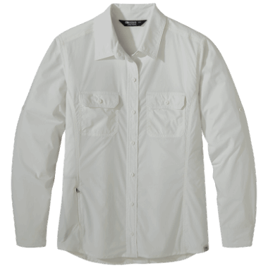 Outdoor Research Women's Way Station Long Sleeve Shirt Snow