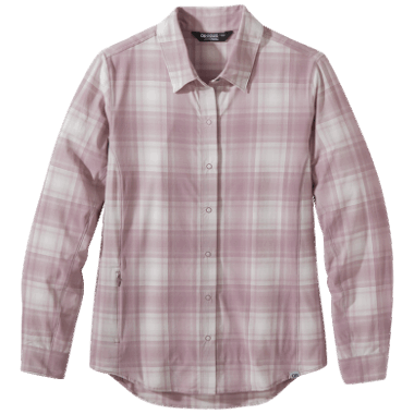 Outdoor Research Women's Astroman L/S Sun Shirt Moth Plaid