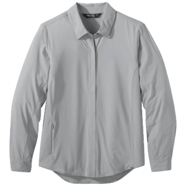 Outdoor Research Women's Astroman L/S Sun Shirt Pebble