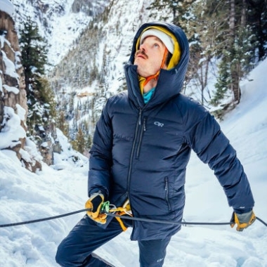 Outdoor Research Men's Super Alpine Down Parka Black