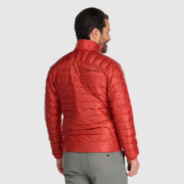 Outdoor Research Men's Helium Down Jacket Cranberry